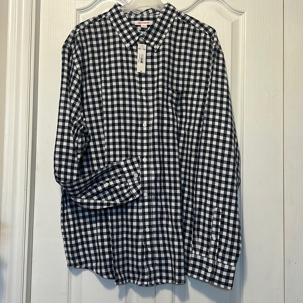 Joe Fresh men’s plaid shirt